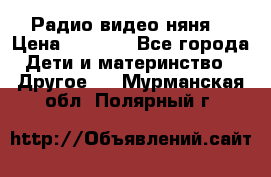 Радио видео няня  › Цена ­ 4 500 - Все города Дети и материнство » Другое   . Мурманская обл.,Полярный г.